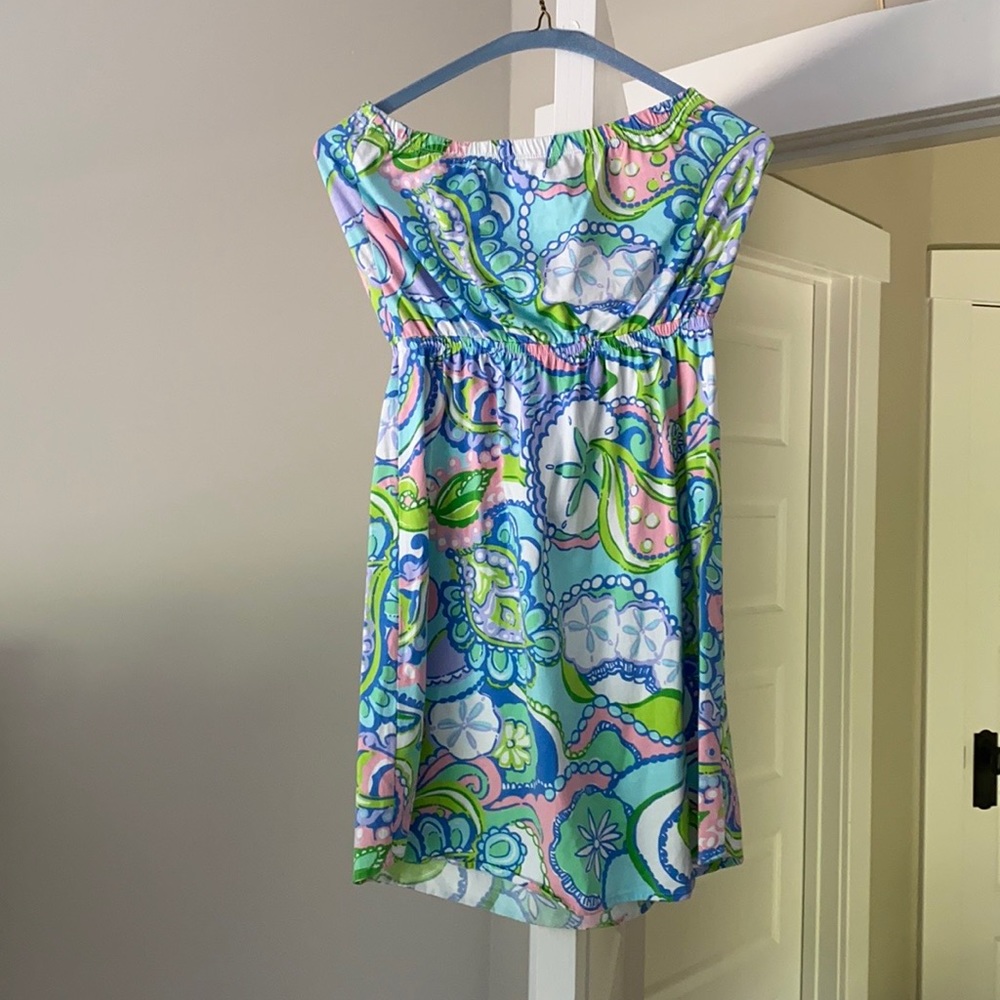 LILLY PULITZER STRAPLESS DRESS